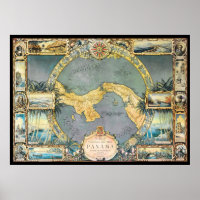 "Pirate" Map of Panama
