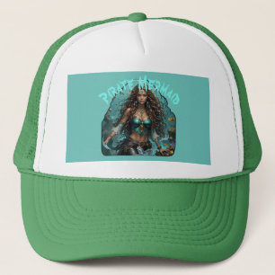 Pirate Mermaid Lady Thunder_Cove Trucker Hat