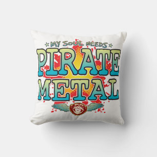 Pirate Metal Soul Cushion
