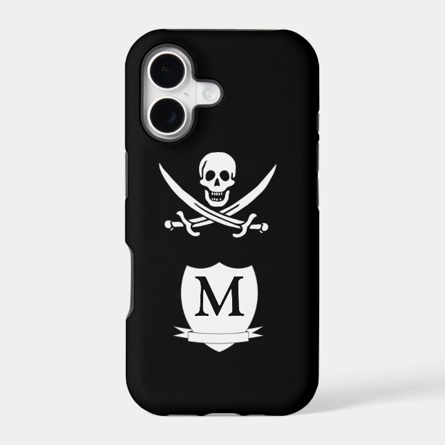 Pirate & monogram (Back)