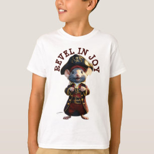 Pirate Mouse Leader: World Domination Edition T-Shirt