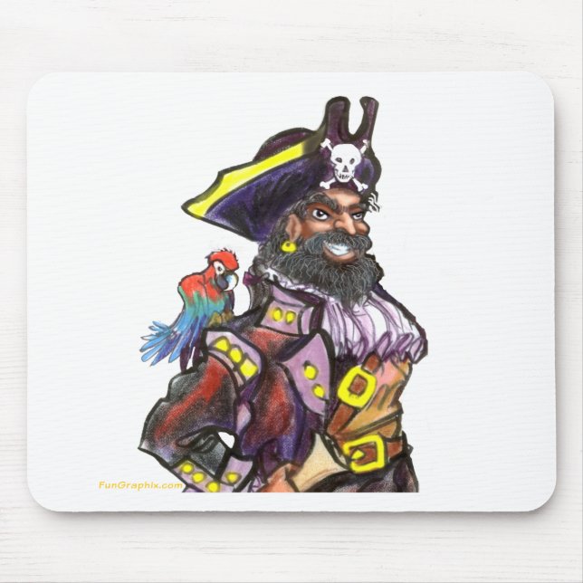 Pirate Mouse Pad (Front)
