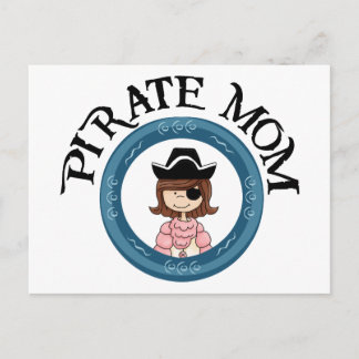 Pirate Mum Postcard