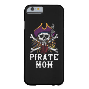 Pirate Mum Skull Gasparilla Crossbones Mothers Barely There iPhone 6 Case
