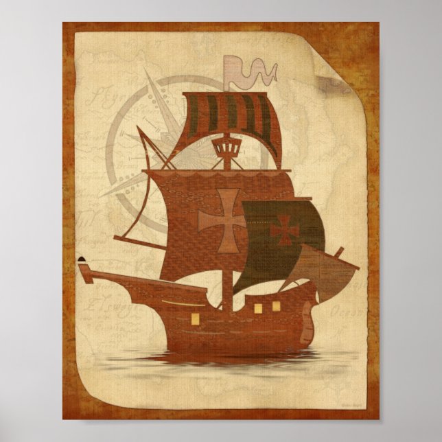 Pirate Mystery Ship Poster (Front)