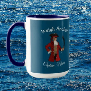 Pirate nautical boy mug