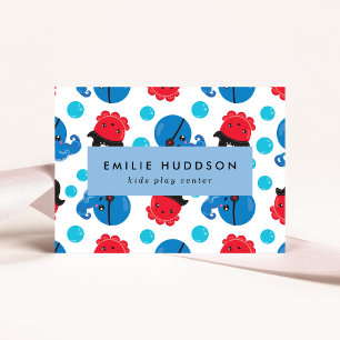 Pirate Octopus, Kids Play Centre, Activity Centre Business Card