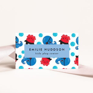 Pirate Octopus, Kids Play Centre, Activity Centre Business Card