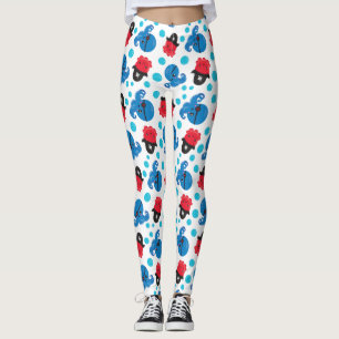 Pirate Octopus, Octopus Pattern, Sea Animals Leggings