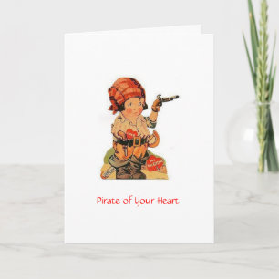 Pirate of Your Heart Holiday Card