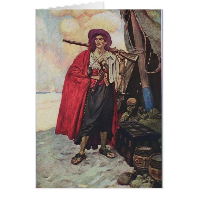 Pirate on Beach (Front)