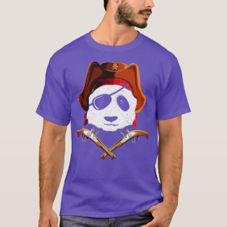 Pirate Panda Gift Kids T-Shirt