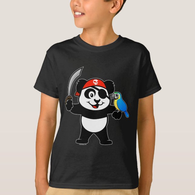 Pirate Panda T-Shirt (Front)