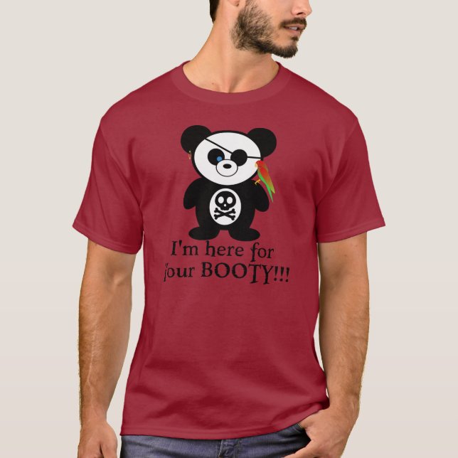 Pirate Panda T-Shirt (Front)