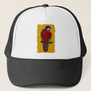 Pirate Parrot Trucker Hat