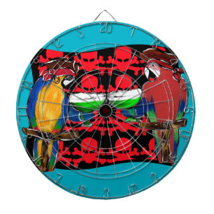 Pirate Parrots Dartboard
