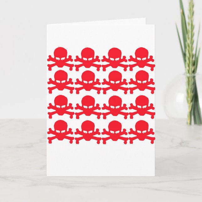 PIRATE PARROTS HOLIDAY CARD (Front)