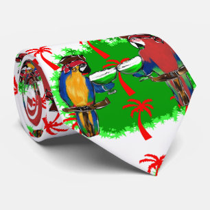 PIRATE PARROTS TIE