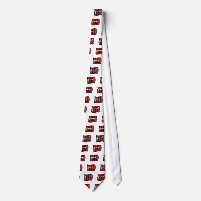 PIRATE PARROTS TIE (Front)