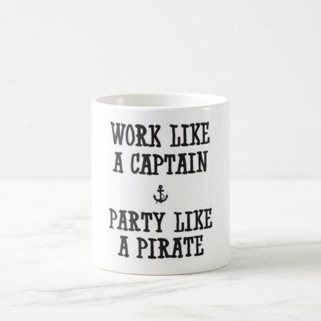 Pirate Party Coffee Mug (Center)