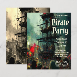 Pirate Party Invitation