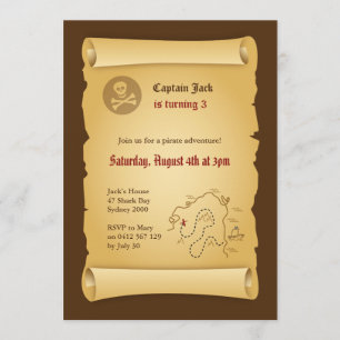 Pirate Party Invitation
