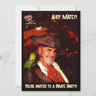 Pirate Party  Invitation