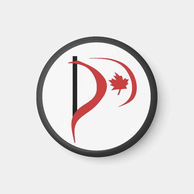 Pirate Party Of Canada Magnet (Front)