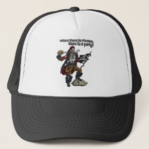 Pirate Party Trucker Hat