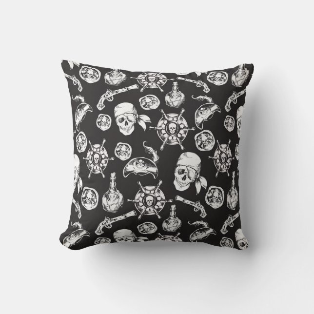 Pirate pattern cushion (Front)