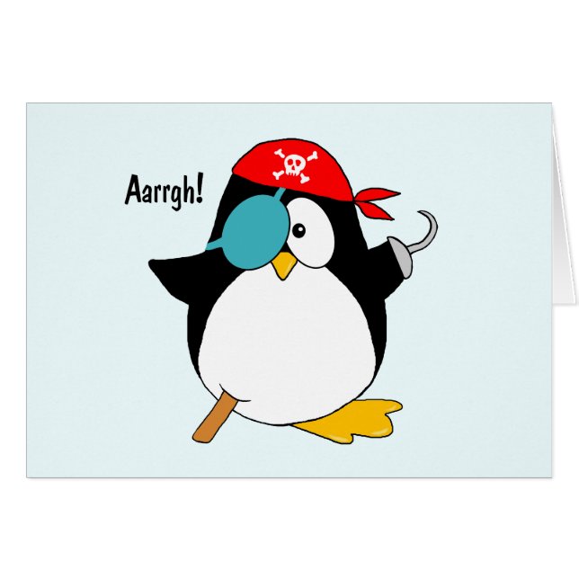 Pirate Penguin (Front Horizontal)