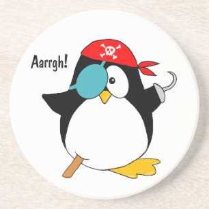 Pirate Penguin Coaster