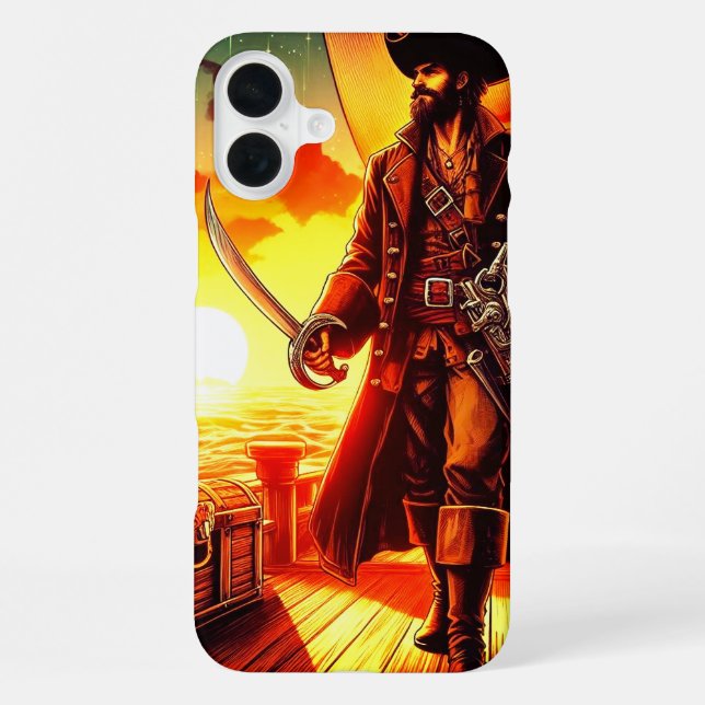 Pirate Phone Case (Back)