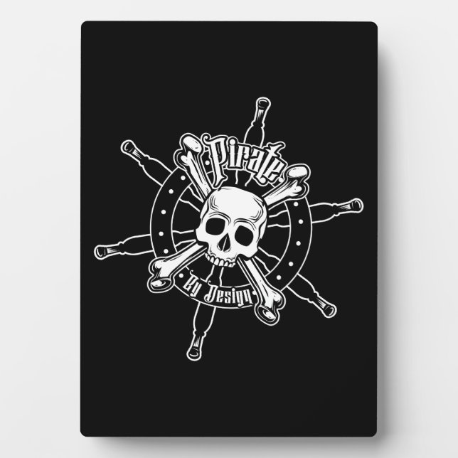 Pirate Photo Plaque (Front)