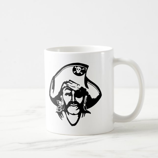 Pirate Pirates Coffee Mug (Right)
