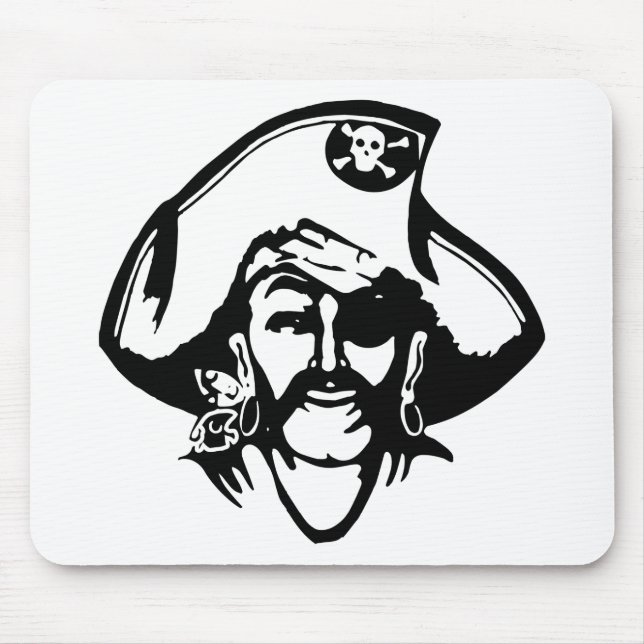 Pirate Pirates Mouse Pad (Front)