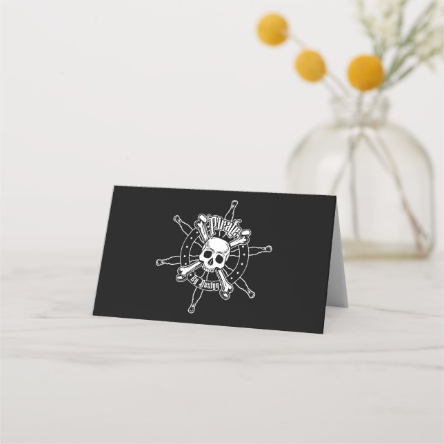 Pirate  place card (Front)
