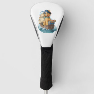 Pirate Poodle � Funny Sea Dog Golf Head Cover