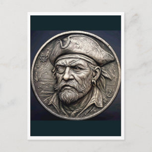 Pirate. Postcard