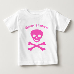 Pirate Princess Crossbones Baby T-Shirt