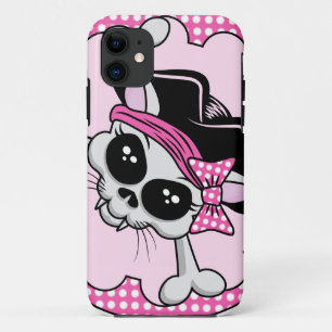 Pirate Princess Kitty Skull iPhone 11 Case