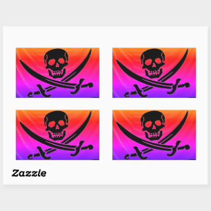 Pirate Rectangular Sticker