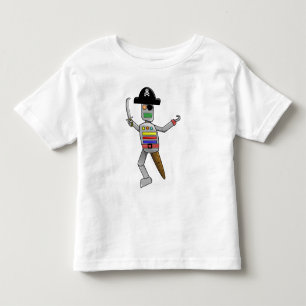 Pirate Robot Toddler T-Shirt