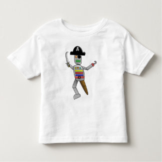 Pirate Robot Toddler T-Shirt