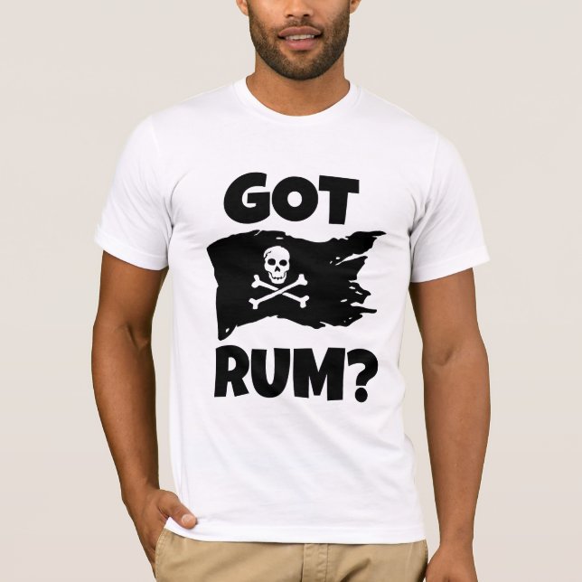 PIRATE RUM DAD MENS T-SHIRTS (Front)