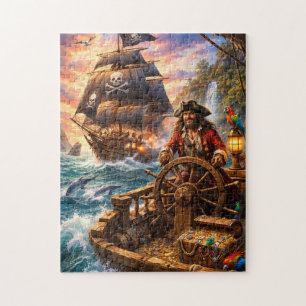 Pirate’s Command at Sea  Jigsaw Puzzle