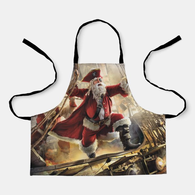 Pirate Santa Apron (Front)