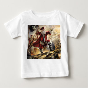 Pirate Santa Baby T-Shirt