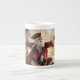 Pirate Santa Bone China Mug