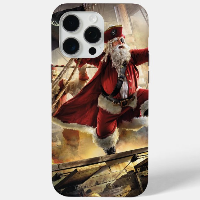 Pirate Santa Case-Mate iPhone Case (Back)